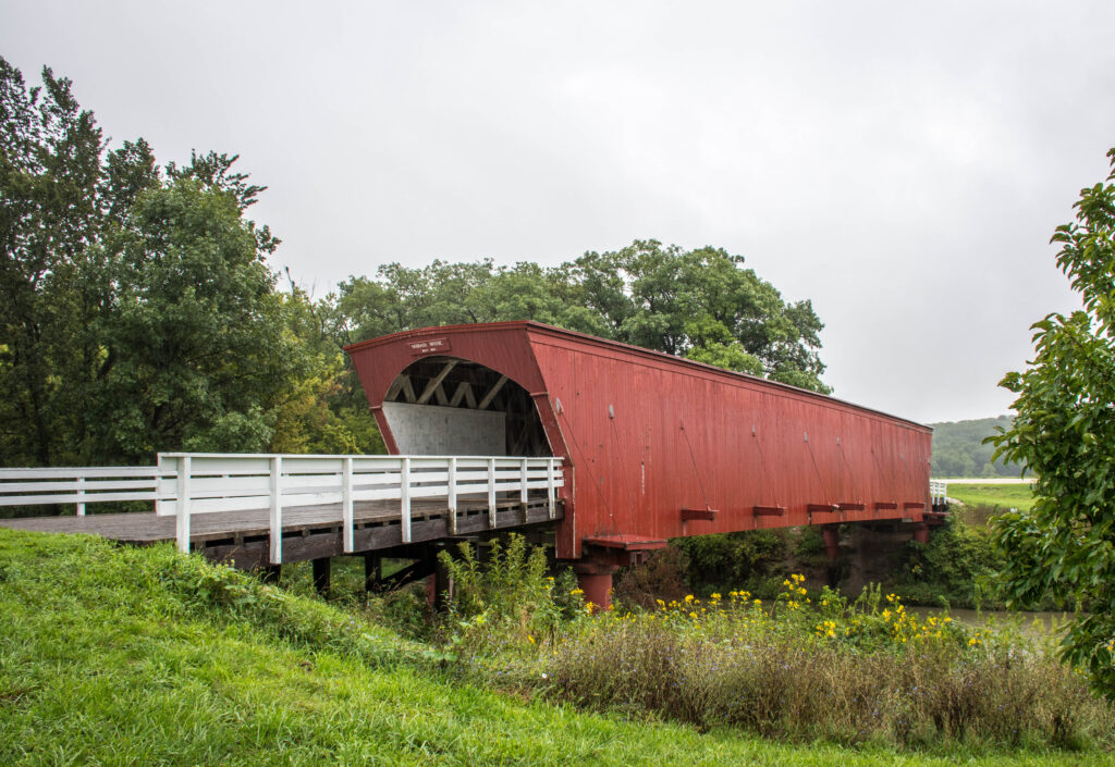 Hogback-covered-bridge, Winterset, Madison County, Iowa