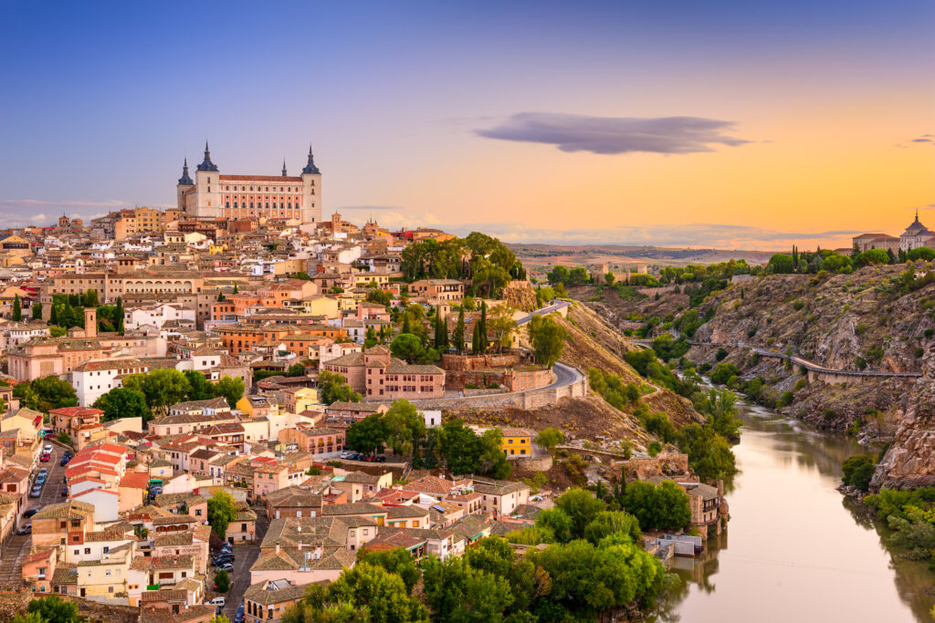 Vista de Toledo desde lo alto