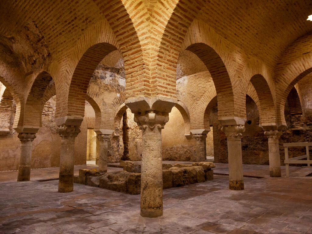 Restos de un Hamam histórico en Palma de Mallorca