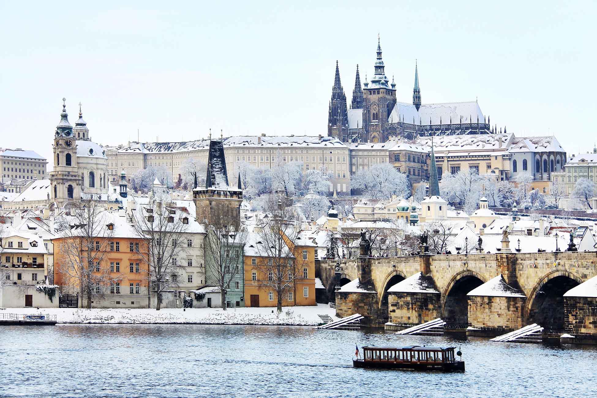 Week-end à Prague en hiver