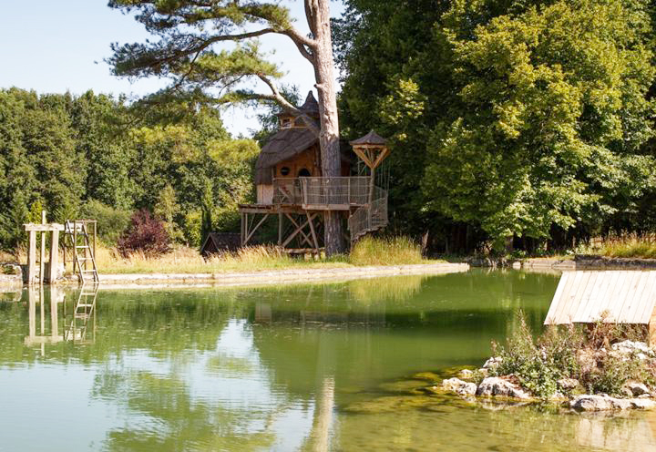Cabane dans les arbres Châteaux de la Loire