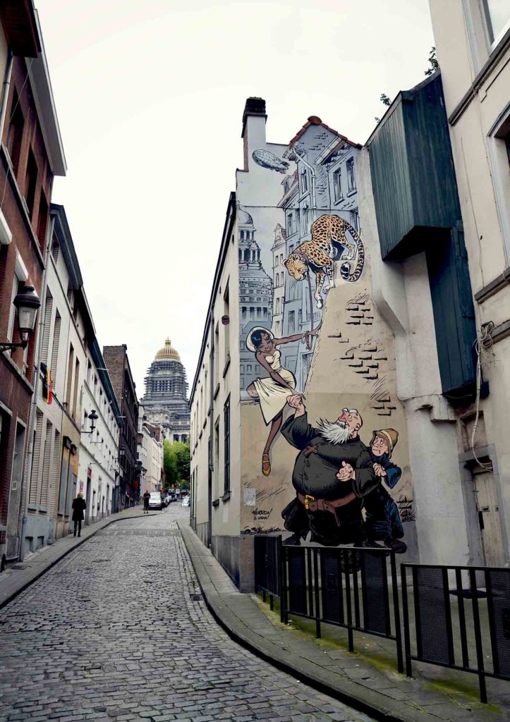 Fresques BD Bruxelles