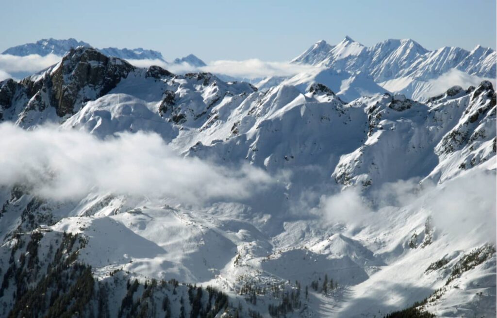 Mont-Blanc en hélicoptère