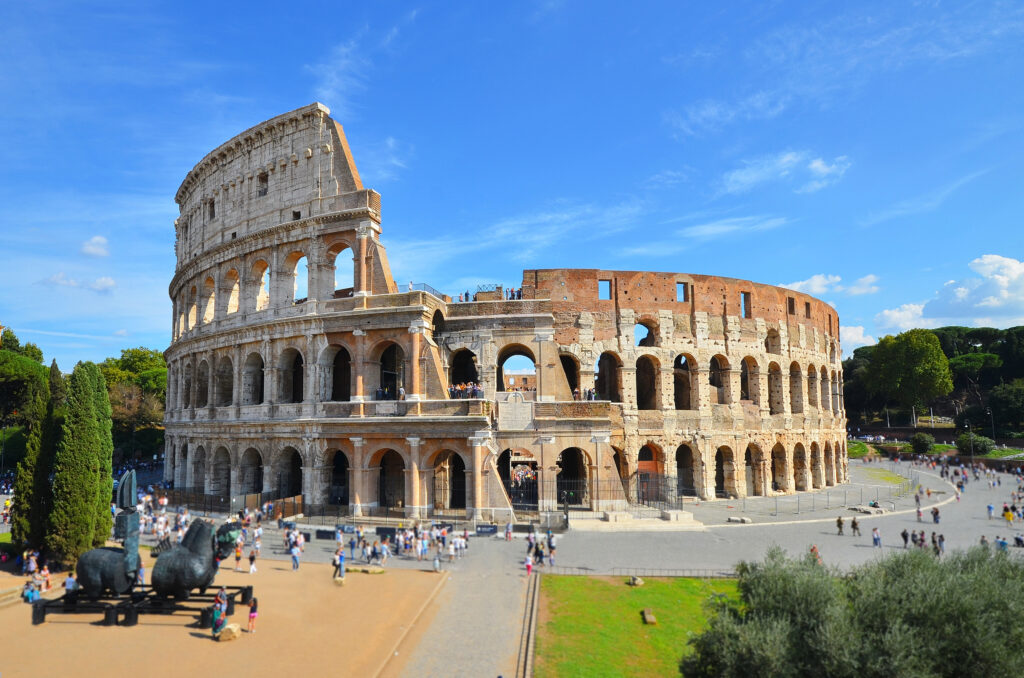 La maestosità del Colosseo